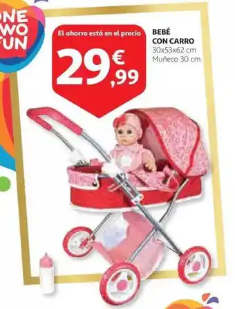 Alcampo Bebé con carro oferta