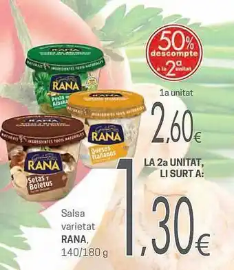 Valvi Supermercats Salsa varietat rana oferta
