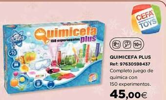 Hipercor Quimicefa plus oferta