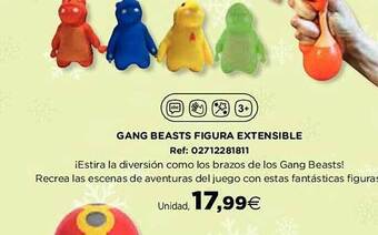Hipercor Gang beasts figura extensible oferta