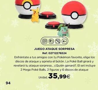 Hipercor Juego ataque sorpresa oferta