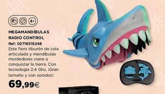 Hipercor Megamandíbulas radio control oferta