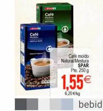 Plenus Supermercados Café moido natural-mestura spar oferta