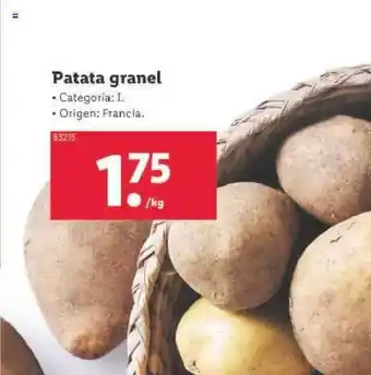 Lidl Patata granel oferta