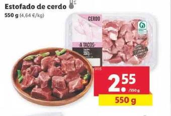 Lidl Estofado de cerdo oferta