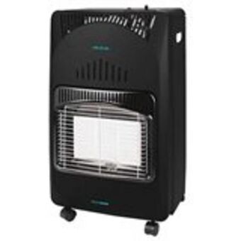 Embargos a lo bestia Estufa de gas ready warm 4000 slim fold cecotec 4,2kw encendido piezoeléctrico con ruedas negro oferta