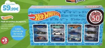 Costco Pack 50 coches de juguete oferta