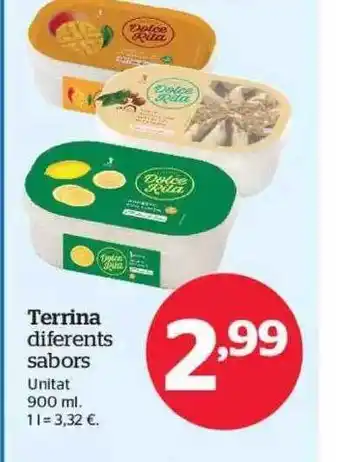 La Sirena Terrina diferents sabor oferta