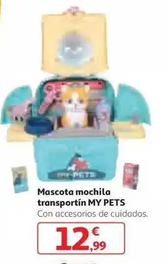 Alcampo Mascota mochila transportín my pets oferta