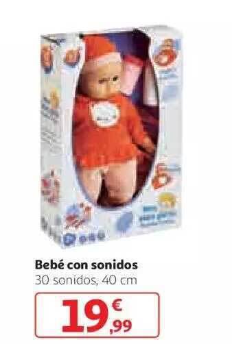 Alcampo Bebé con sonidos oferta