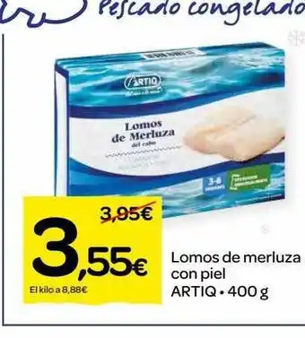 Dialprix Lomos de merluza con piel artiq oferta
