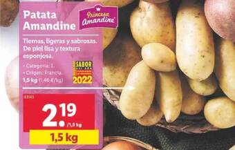 Lidl Patata amandine oferta