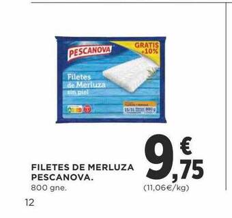 Supercor Filetes de merluza pescanova oferta