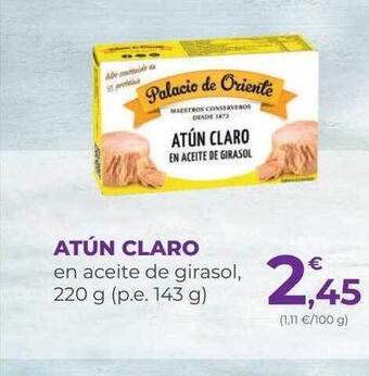 SPAR Gran Canaria Atún claro en aceite de girasol oferta