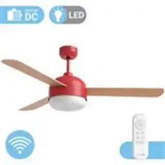 Embargos a lo bestia Ventilador de techo vento universal blue luz led wifi 70w coral 122 cm oferta