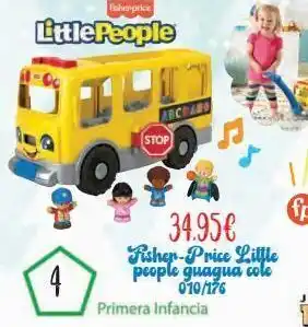 Jugueterías Nikki Fisher price little people 4 abchabo stop primera infancia 34.95€ fisher-price little people guagua cole 010/176 oferta