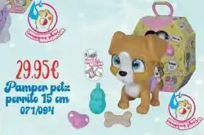 Jugueterías Nikki 29.95€ pamper petz perrito 15 cm 071/091 oferta