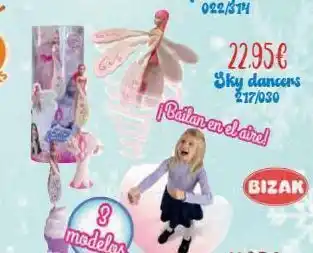 8 modelos 22.95€ sky dancers 217/030 bailan en el aire! bizak
