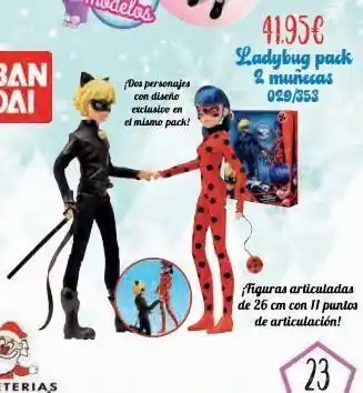 Jugueterías Nikki Muñecas ladybug oferta