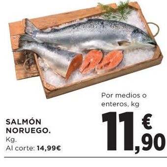 El Corte Inglés Salmón noruego oferta