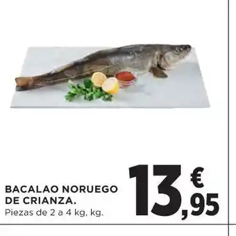 El Corte Inglés Bacalao noruego de crianza oferta