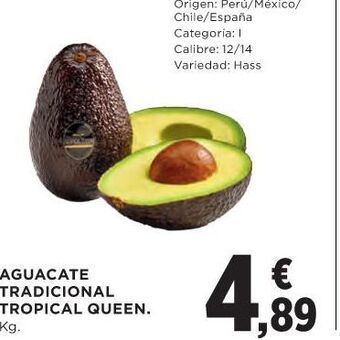 El Corte Inglés Aguacate oferta