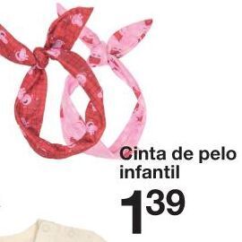 Zeeman Cinta de pelo infantil oferta