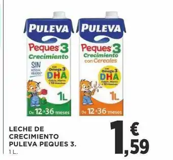 Supercor Exprés Leche de crecimiento puleva peques 3 oferta
