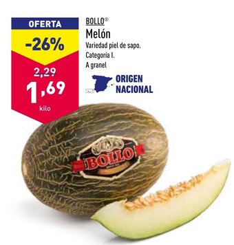 ALDI Melón oferta