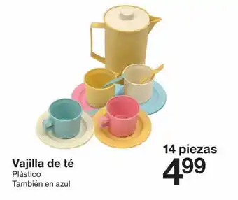 Zeeman Vajilla de té oferta