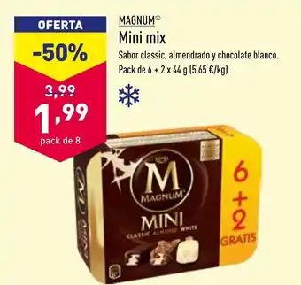 ALDI Magnum Mini mix 2x44g oferta