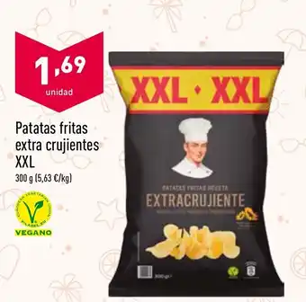ALDI Patatas fritas extra crujientes XXL 300g oferta