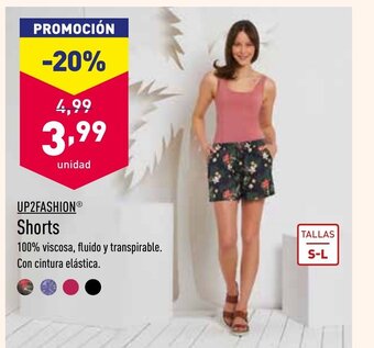 ALDI UP2Fashion Shorts oferta