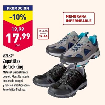 ALDI Walkx Zapatillas de trekking oferta