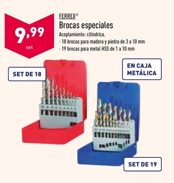 ALDI Ferrex Brocas especiales oferta