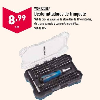 ALDI Workzone Destornilladores de trinquete oferta