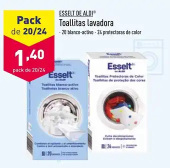 ALDI Esselt De Aldi Toallitas lavadora oferta