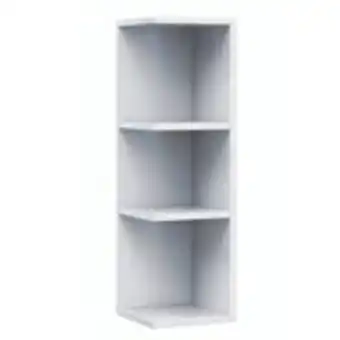Embargos a lo bestia Estantería de baño rinconera noa 3 estantes blanco 65x20x21 cm oferta