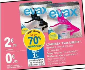 E.Leclerc "Evax Liberty" Compresa oferta
