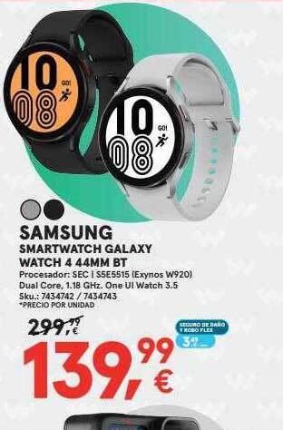 Worten Samsung smartwatch galaxy watch 4 44mm bt oferta