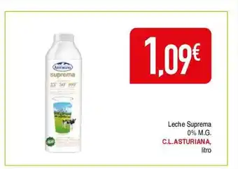 Masymas Leche suprema 0% m.g. c.l. asturiana oferta