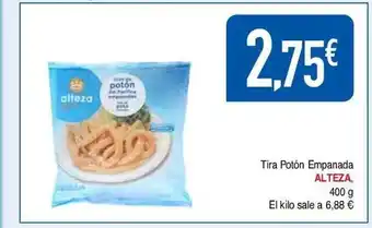Masymas Tira potón empanada alteza oferta