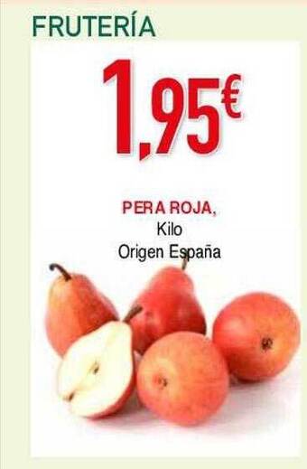 Masymas Pera roja oferta