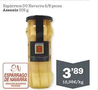 Sorli Espàrrecs do navarra 6-8 peces asensio oferta