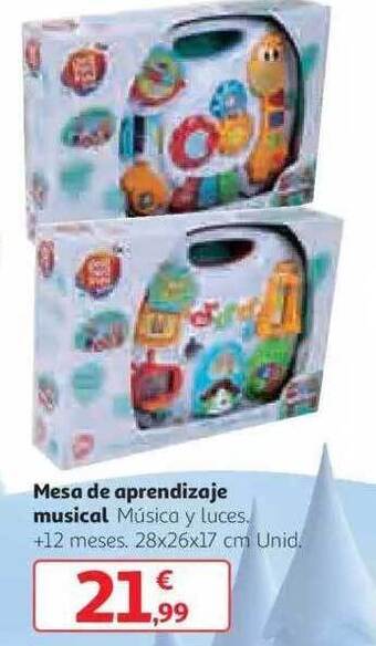 Alcampo Mesa de aprendizaje musical oferta