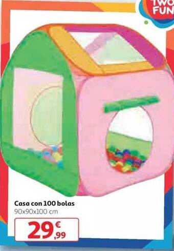 Alcampo Casa con 100 bolas oferta