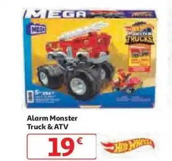 Alcampo Hot wheels alarm monster truck & qtv oferta