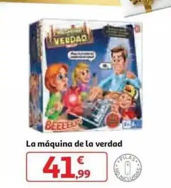 Alcampo La máquina de la verdad oferta
