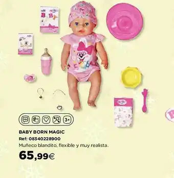 Hipercor Baby born magic oferta