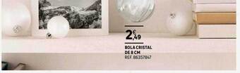Leroy Merlin Bola cristal de 8 cm oferta